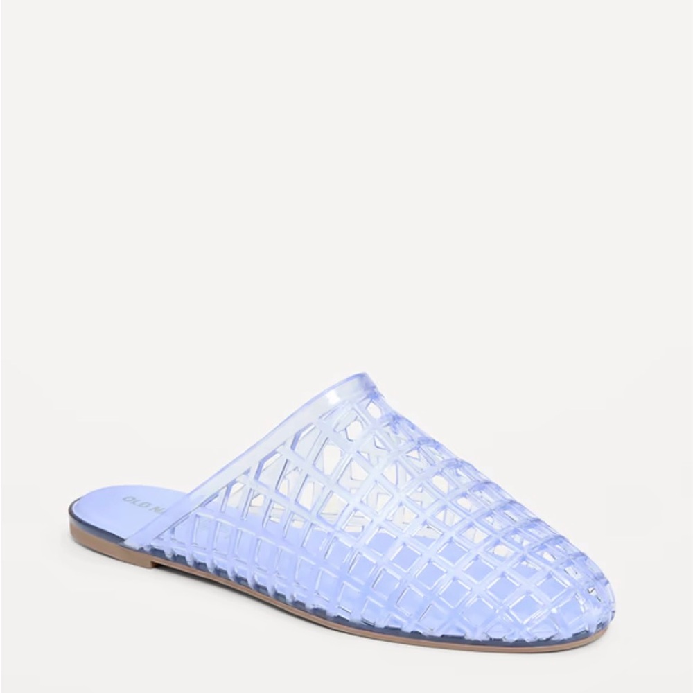 Lilac Woven Slip-On Mule - Women